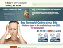 Tablet Screenshot of buygenericultramadol.com